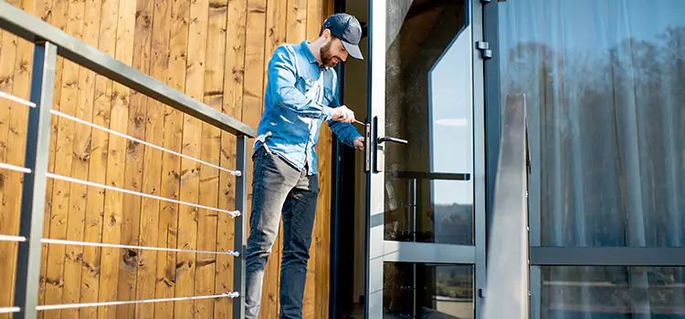 Patio Screen Door Installation Canmore